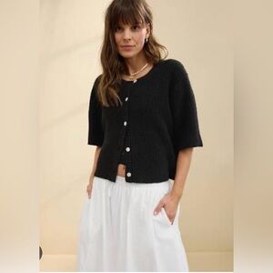 🌟NWT🌟Aerie unREAL Short Sleeve Cardigan